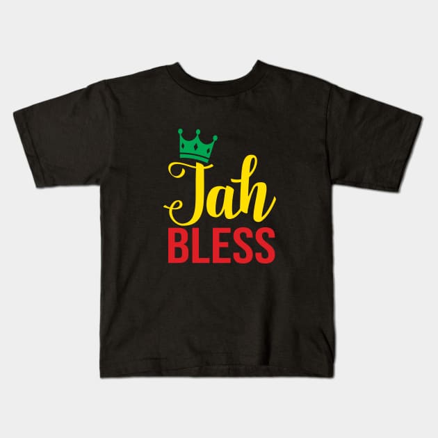 Jah Bless Kids T-Shirt by defytees